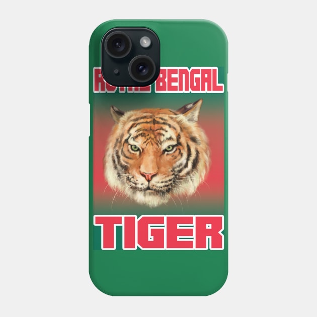 Royal Bengal Tiger Phone Case by Tapan