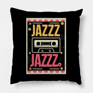 cassette Tape jazz Pillow