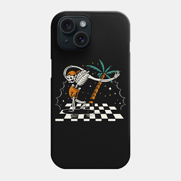 Skateboarder Phone Case by quilimo