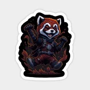 Red Panda Ninja_013 Magnet