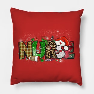 Nurse Christmas Design Pillow