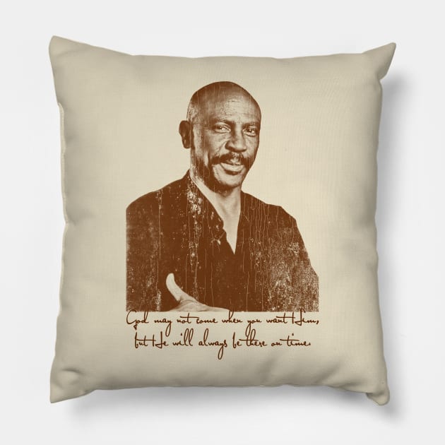 Remember Louis Gossett Jr. Pillow by NMAX HERU