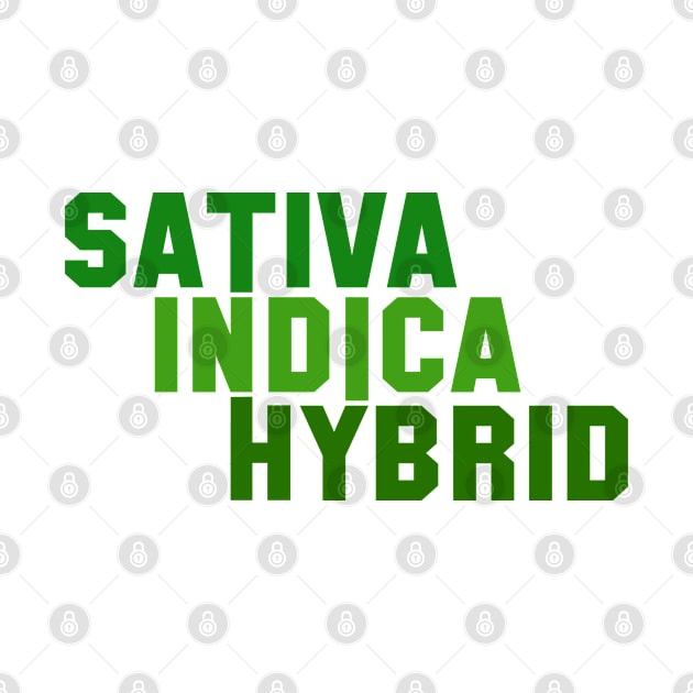 Sativa Indica Hybrid by Illustrious Graphics 