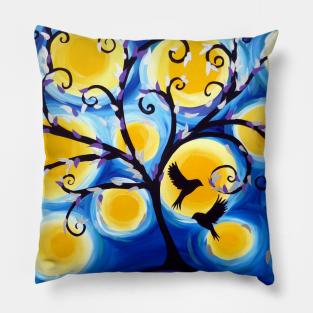 Blue 35 Pillow