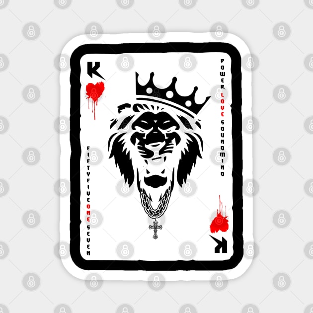 KING OF HEARTS Magnet by fiftyfive17