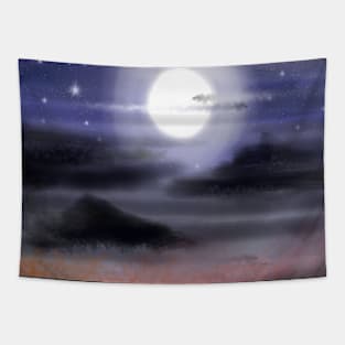 MoonLight Nightsky Tapestry