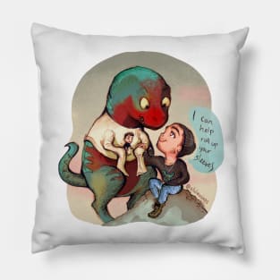 Dino Friend Pillow