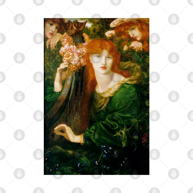 La Ghirlandata, Dante Gabriel Rossetti by immortalpeaches