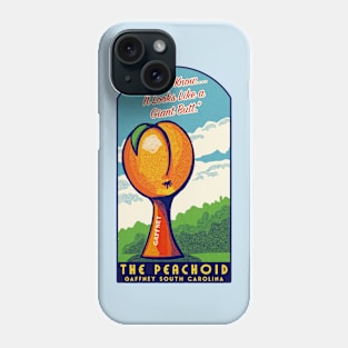 Peachoid, Gaffney South Carolina Vintage Style Travel Decal Phone Case