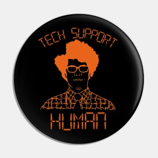 Funny Cool Emotional Support Animal Gift For Geeks And Techies Pin