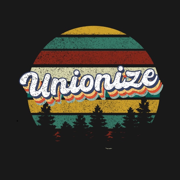 Solidarity in Nature: Unionize for a Brighter Tomorrow Unisex Tee by Voices of Labor