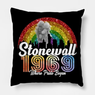 54th NYC Gay Pride LGBTQ Stonewall Pillow