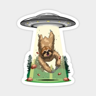 Sloth Abudction Magnet