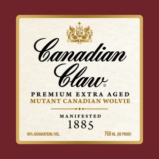 Canadian Claw Wolverine Whiskey T-Shirt