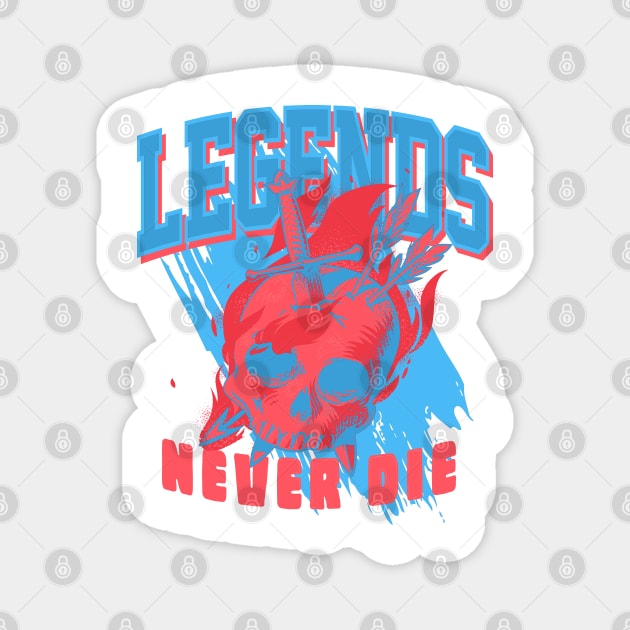 Legends Siren Red Sneaker Art Magnet by funandgames