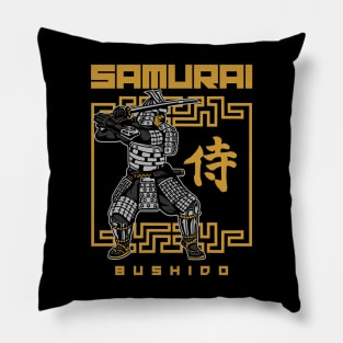 BLACK SAMURAI Pillow