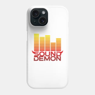 Sound Demon Sunset Red Phone Case