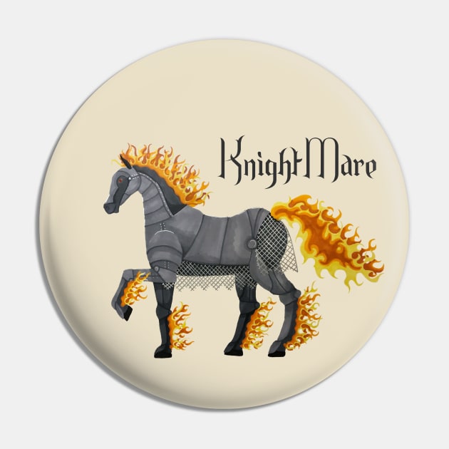 KnightMare Light Pin by Jaq of All