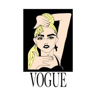 LEGENDARY VOGUE POP SINGER FAN ART T-Shirt