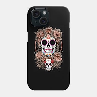 Stunning Sugar Skull Art - Celebrate Tradition Phone Case