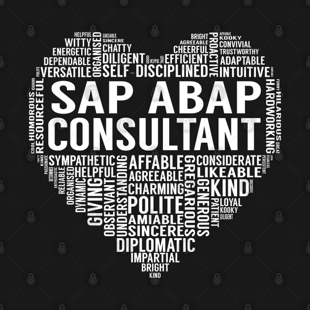 Sap Abap Consultant Heart by LotusTee