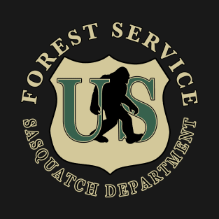 Forest Service Sasquatch Department T-Shirt