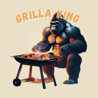 Grilla King Funny BBQ T-Shirt
