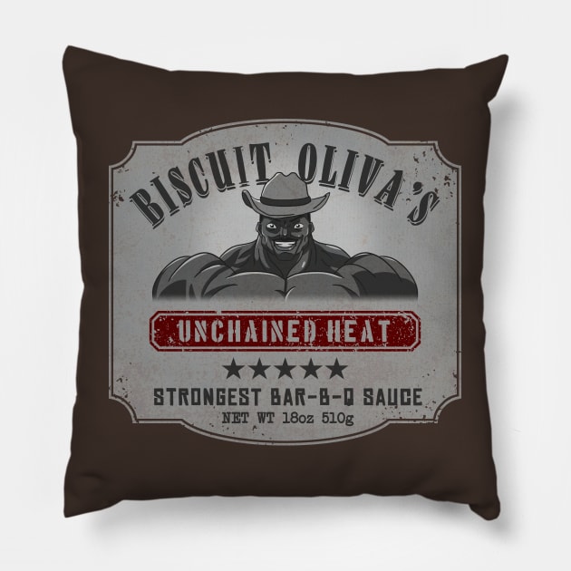 Unchained BBQ Sauce Pillow by CCDesign