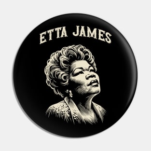 Etta James Pin