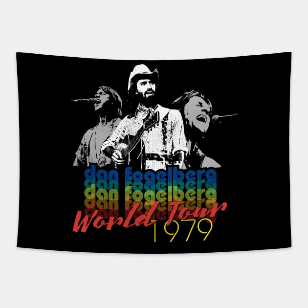 Dan Fogelberg World Tour 1979 Tapestry by MindsparkCreative