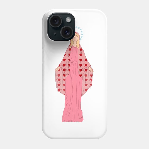 Virgin Mary Phone Case by jackmanion