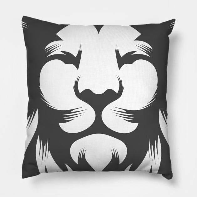 Lion king head Pillow by MacYounes