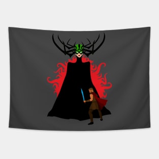 Hela vs Thor Tapestry