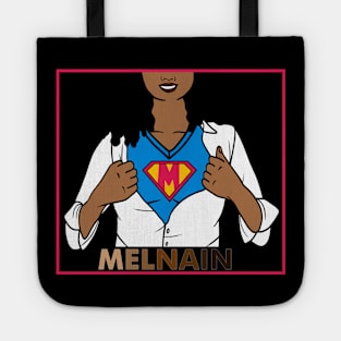 Afro African Woman, Melanin Superhero Tote