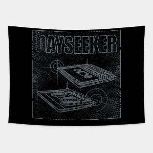 Dayseeker - Technical Drawing Tapestry