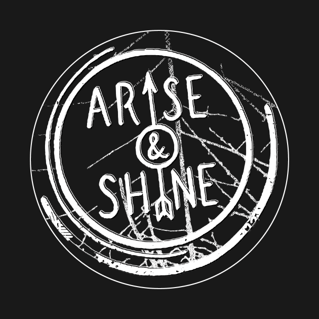 Arise and Shine Scripture Quote Shirt Bible Verse Gift Isaiah 60 Sticker by joyjeff