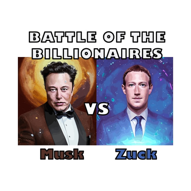 ZUCK VS. MUSK - OFFICIAL T-SHIRT by Musk vs. Zuck