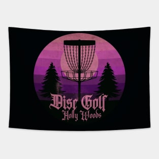 Disc Golf Holly Woods Sunday Tapestry