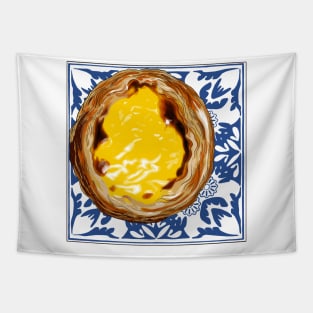 Portuguese egg tart Tapestry