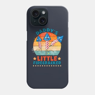 Daddy's Little Firecracker 4th of July Phone Case