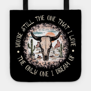 The Only One I Dream Of Bull Cactus Tote