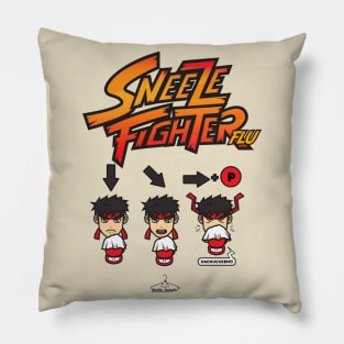 Sneeze Fighter Flu Pillow