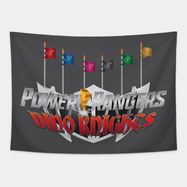 Power Rangers: Dino Knights Tapestry by Rodimus13