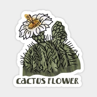 Cactus Flower Magnet