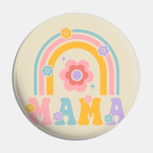 Mama; mother; mum; mom; gift; mother's day; love; rainbow; cute; pretty; pastels; flowers; gift for mom; gift for mum; gift for mother; super cute; Pin