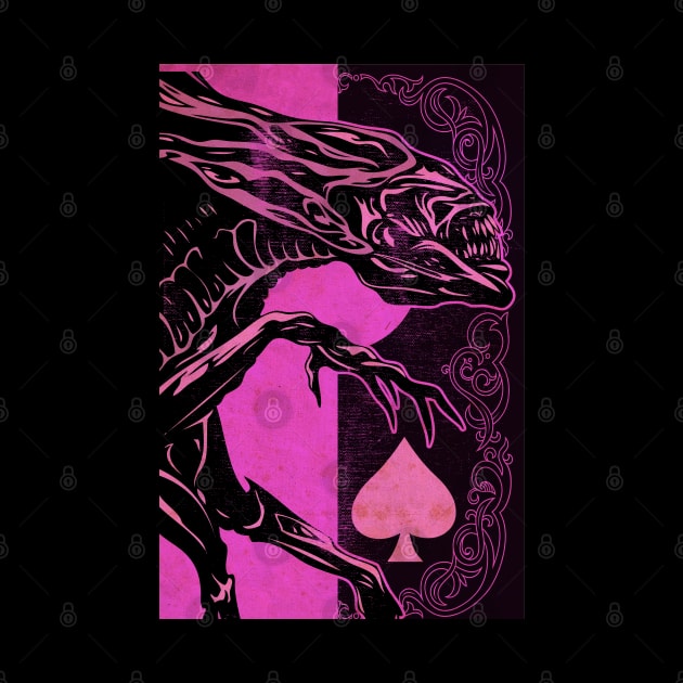 Card of The Queen X by CTShirts