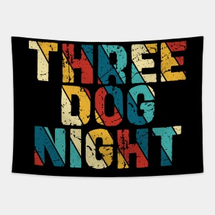 Retro Color - Three Dog Night Tapestry