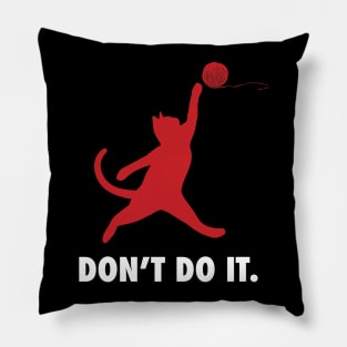 The Jumpcat logo Pillow