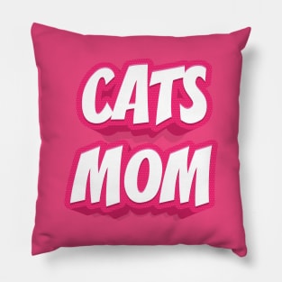 CATS MOM Pillow