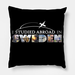 Sweden Study Abroad Pillow